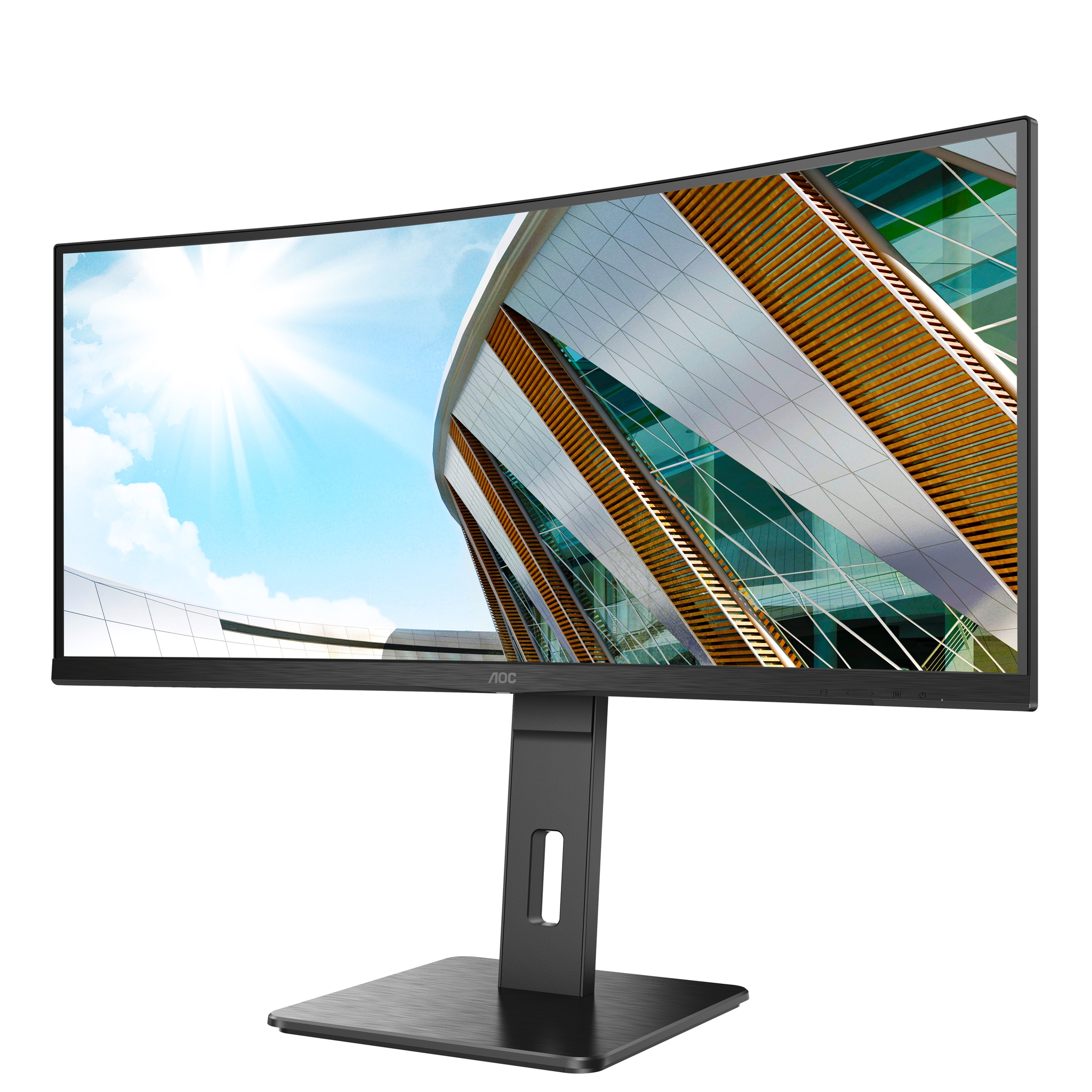 AOC Pro-line CU34P2A - P2 Series - LED-Monitor - gebogen - 86.36 cm (34)