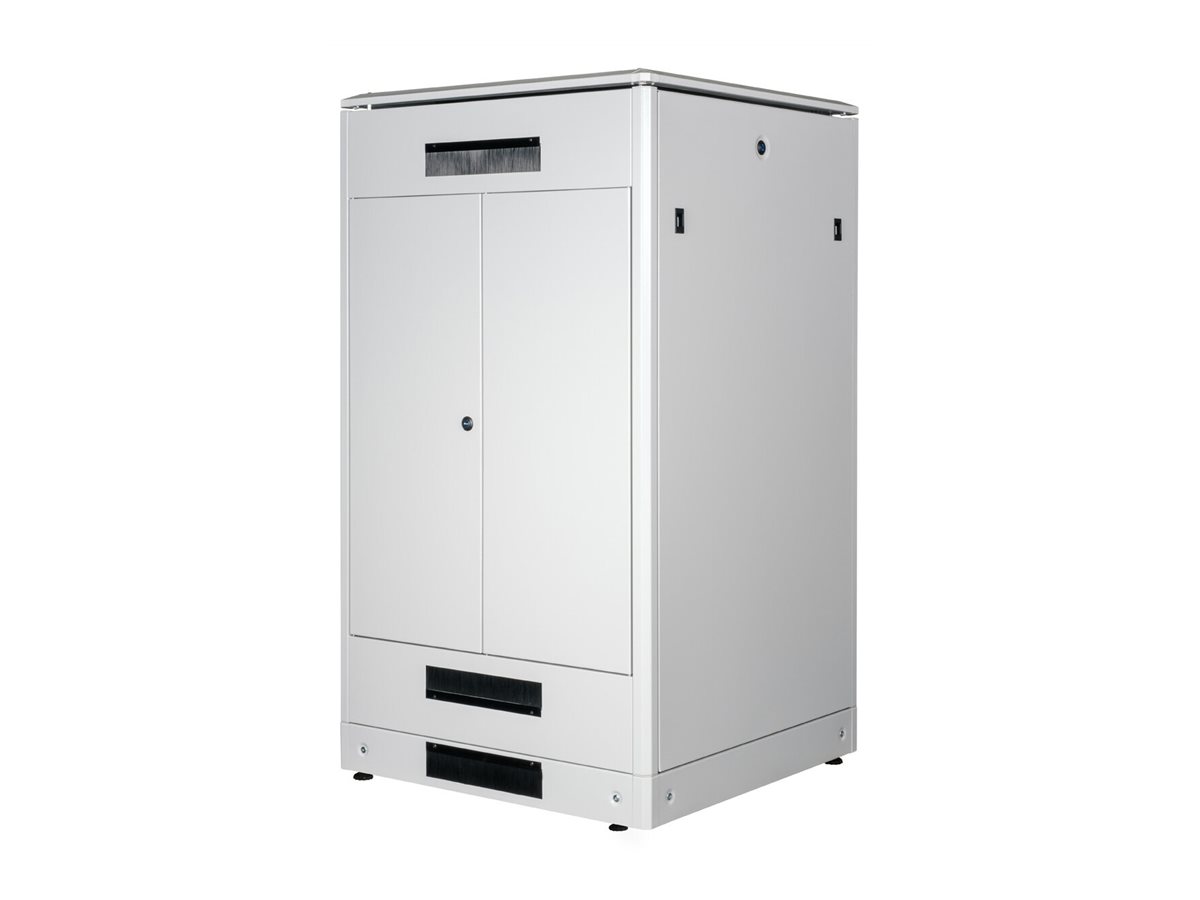 ROLINE Pro - Schrank Netzwerkschrank - RAL 7035, Hellgrau - 26U - 48.3 cm (19)