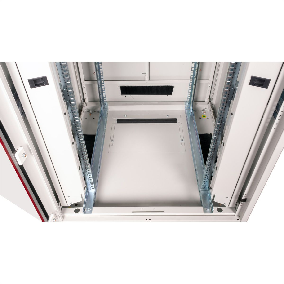 ROLINE Pro - Schrank Netzwerkschrank - RAL 7035, Hellgrau - 26U - 48.3 cm (19)