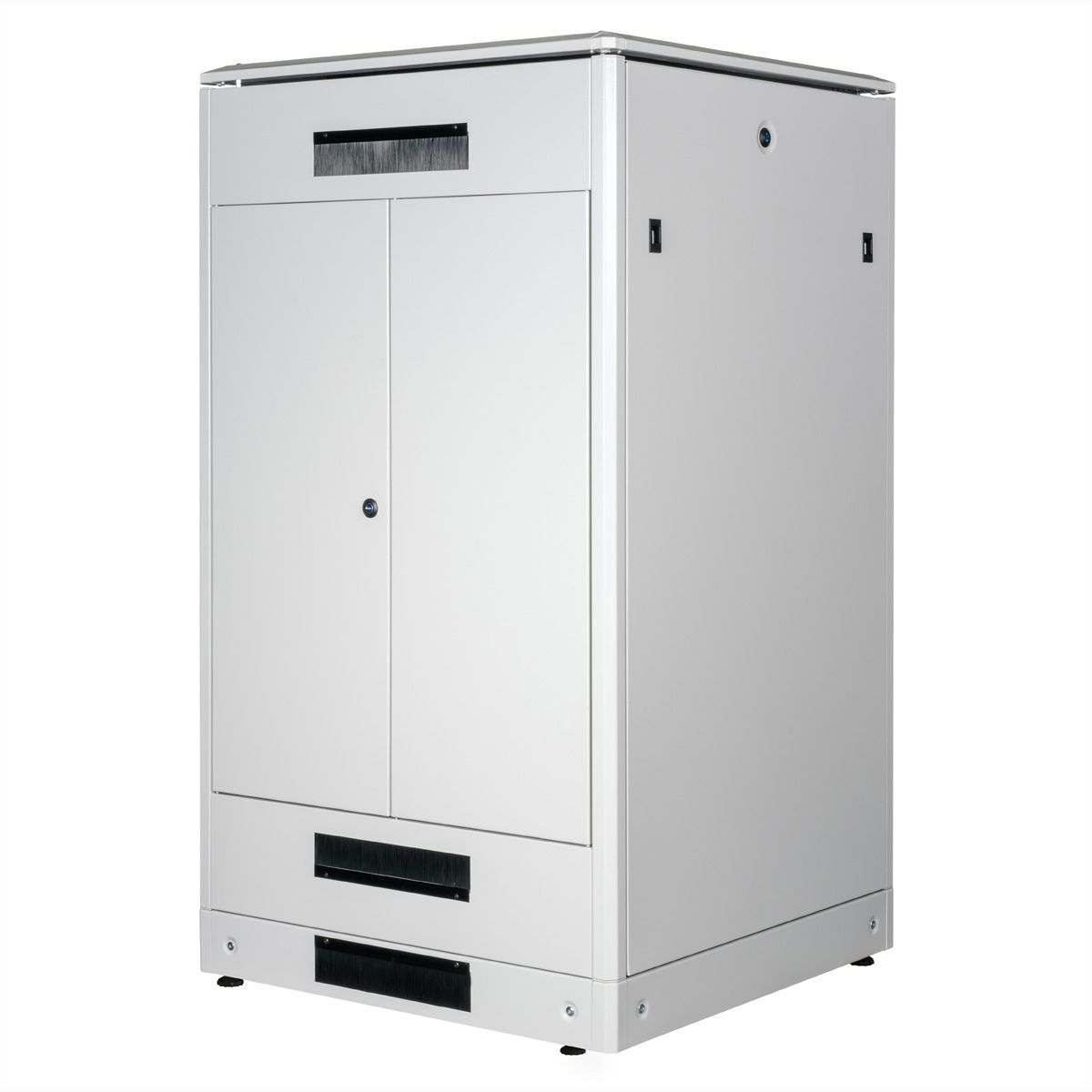ROLINE Pro - Schrank Netzwerkschrank - RAL 7035, Hellgrau - 26U - 48.3 cm (19)