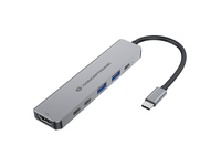 Conceptronic 6-1 Dock USB-C->HDMI 2xUSB-A 3xUSB-C+ 25cm gr