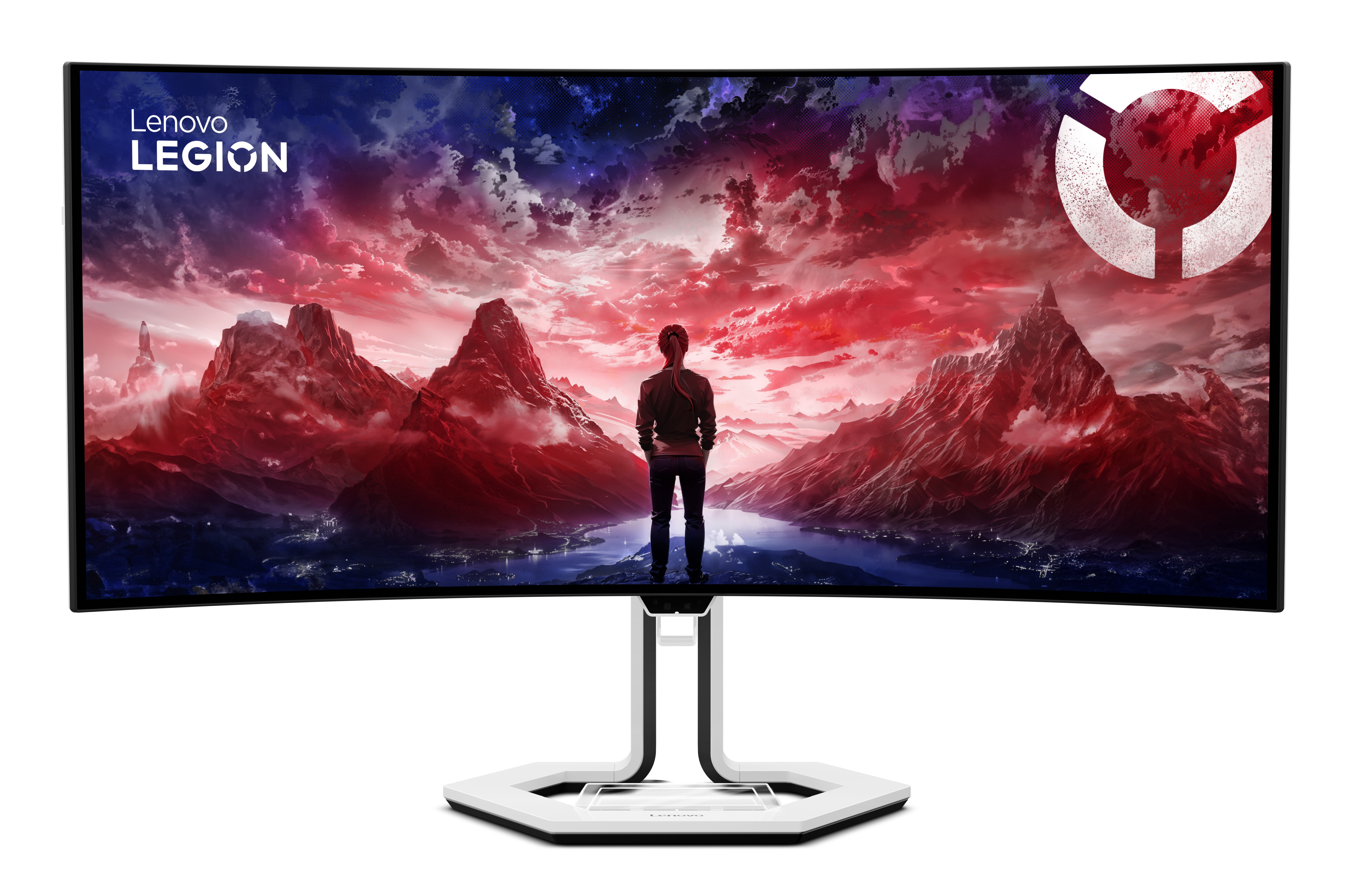 Lenovo Legion PRO 34WD-10 - OLED-Monitor - Gaming - gebogen - 86.4 cm (34)