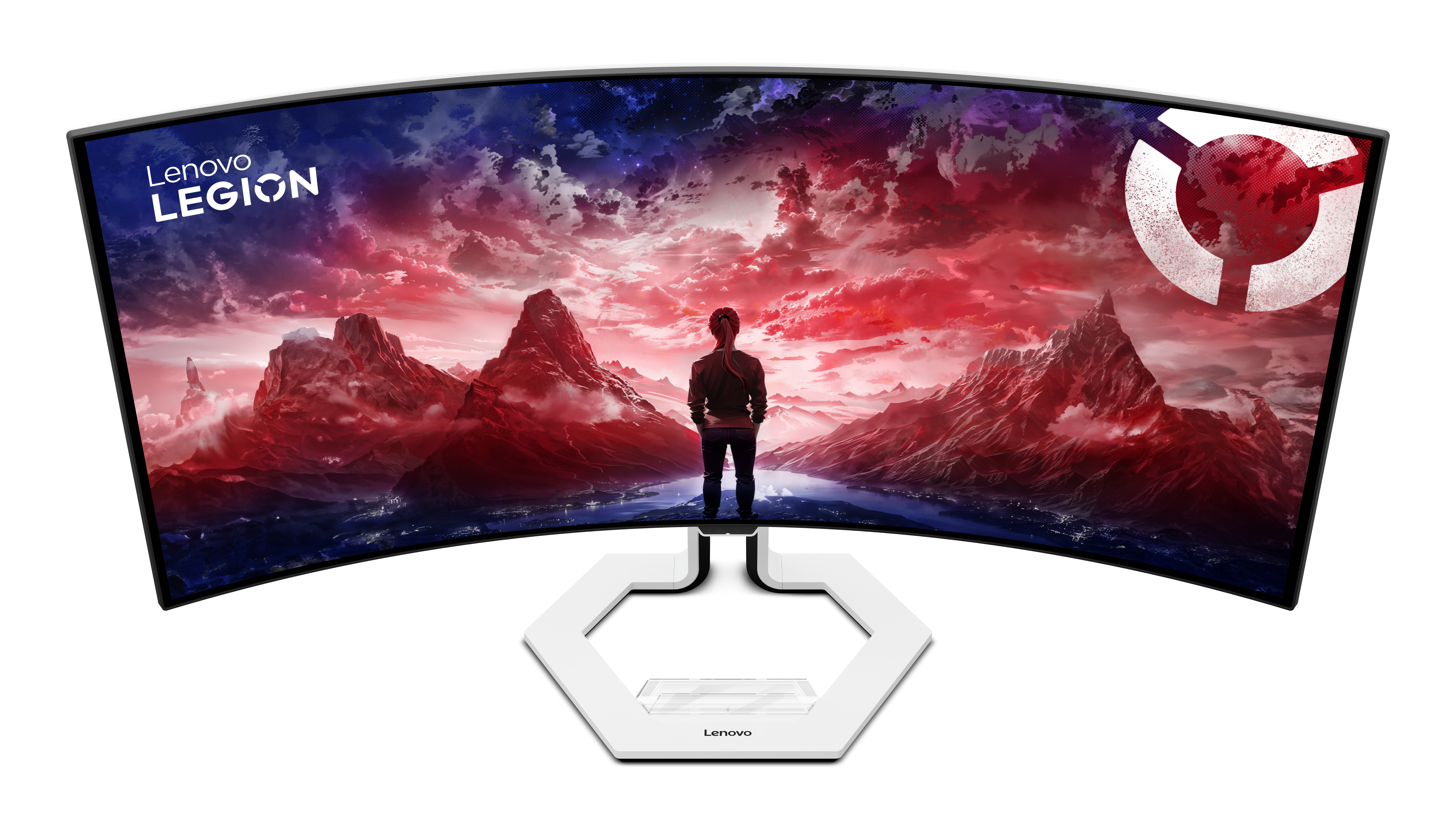 Lenovo Legion PRO 34WD-10 - OLED-Monitor - Gaming - gebogen - 86.4 cm (34)