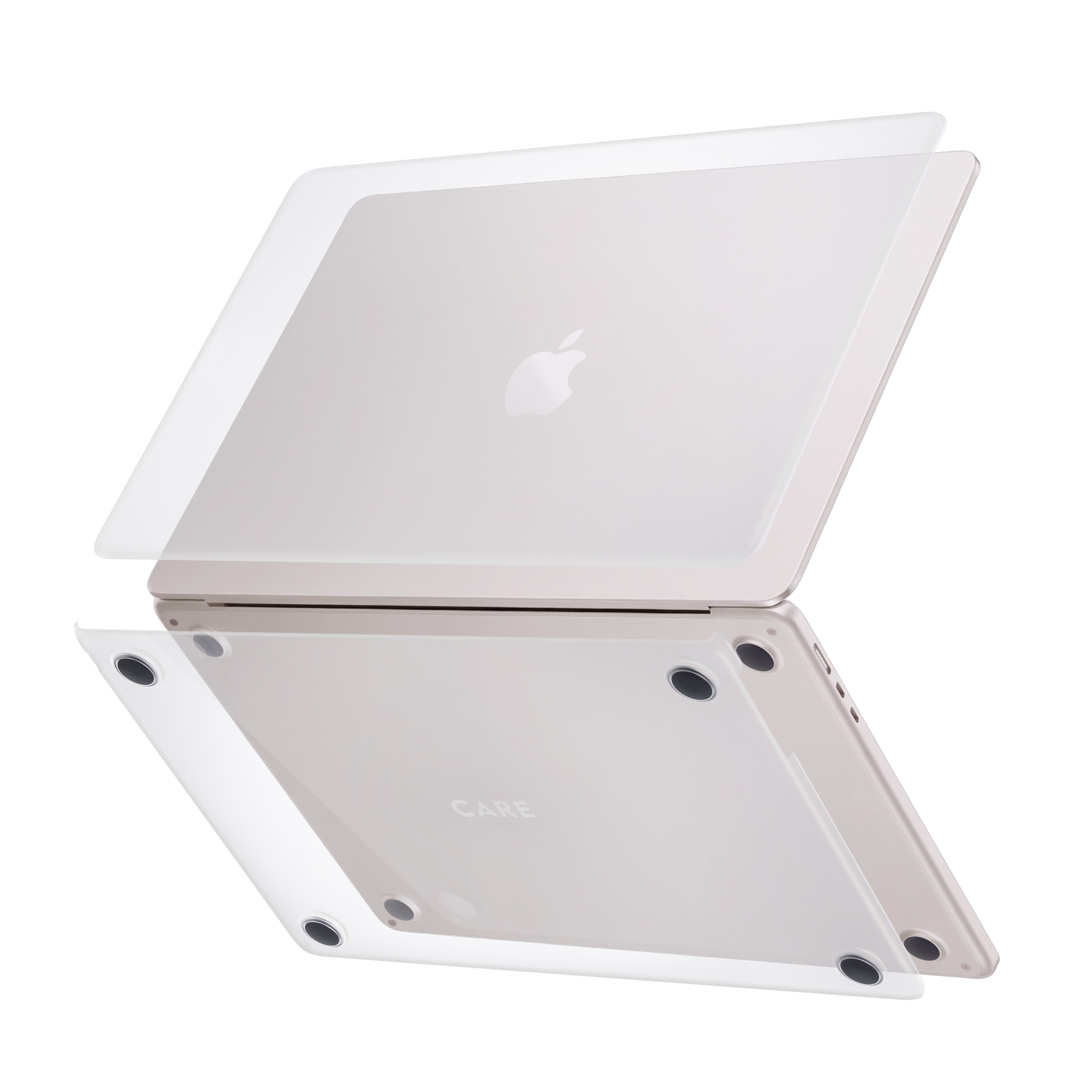 PanzerGlass CARE by � Case Transparent Macbook Air 15 M2 | M3 | M4 coque de protection pour t�l�phones portables Housse