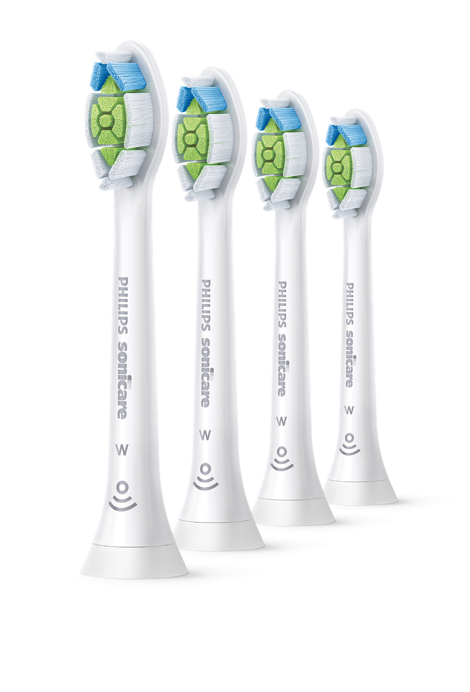 Philips HX6064/87 4x testine bianche per spazzolino sonico