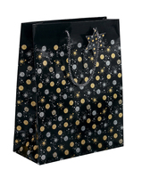Sigel GT028 bolsa de papel Negro