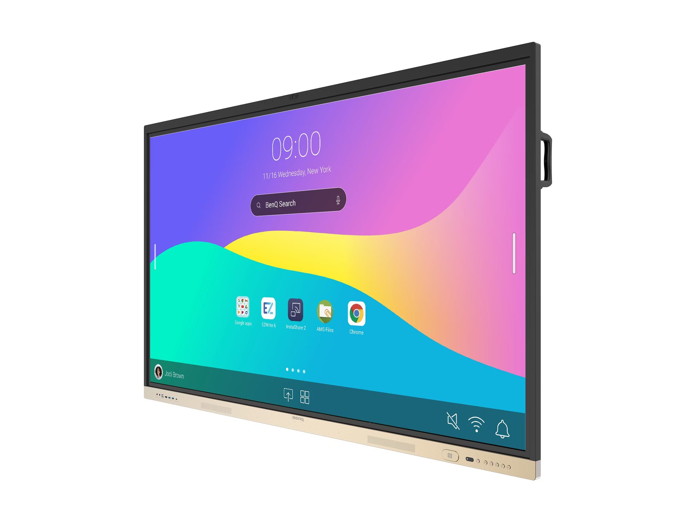 BenQ RE9804FV - 249 cm (98) Diagonalklasse Essential Series LCD-Display mit LED-Hintergrundbeleuchtung - Bildung - mit integrierte interaktive Tafel, Touchscreen (Multitouch)