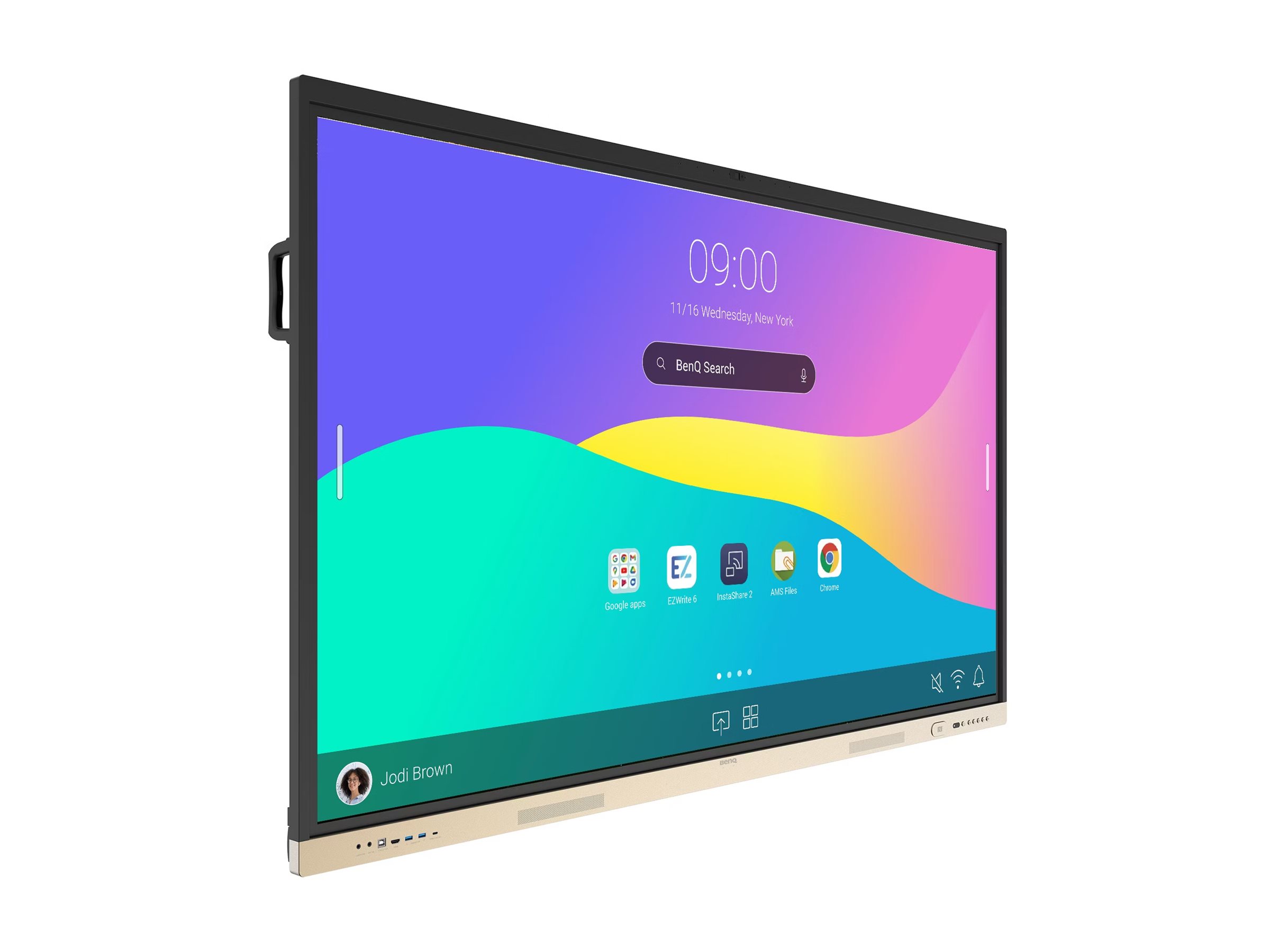 BenQ RE9804FV - 249 cm (98) Diagonalklasse Essential Series LCD-Display mit LED-Hintergrundbeleuchtung - Bildung - mit integrierte interaktive Tafel, Touchscreen (Multitouch)