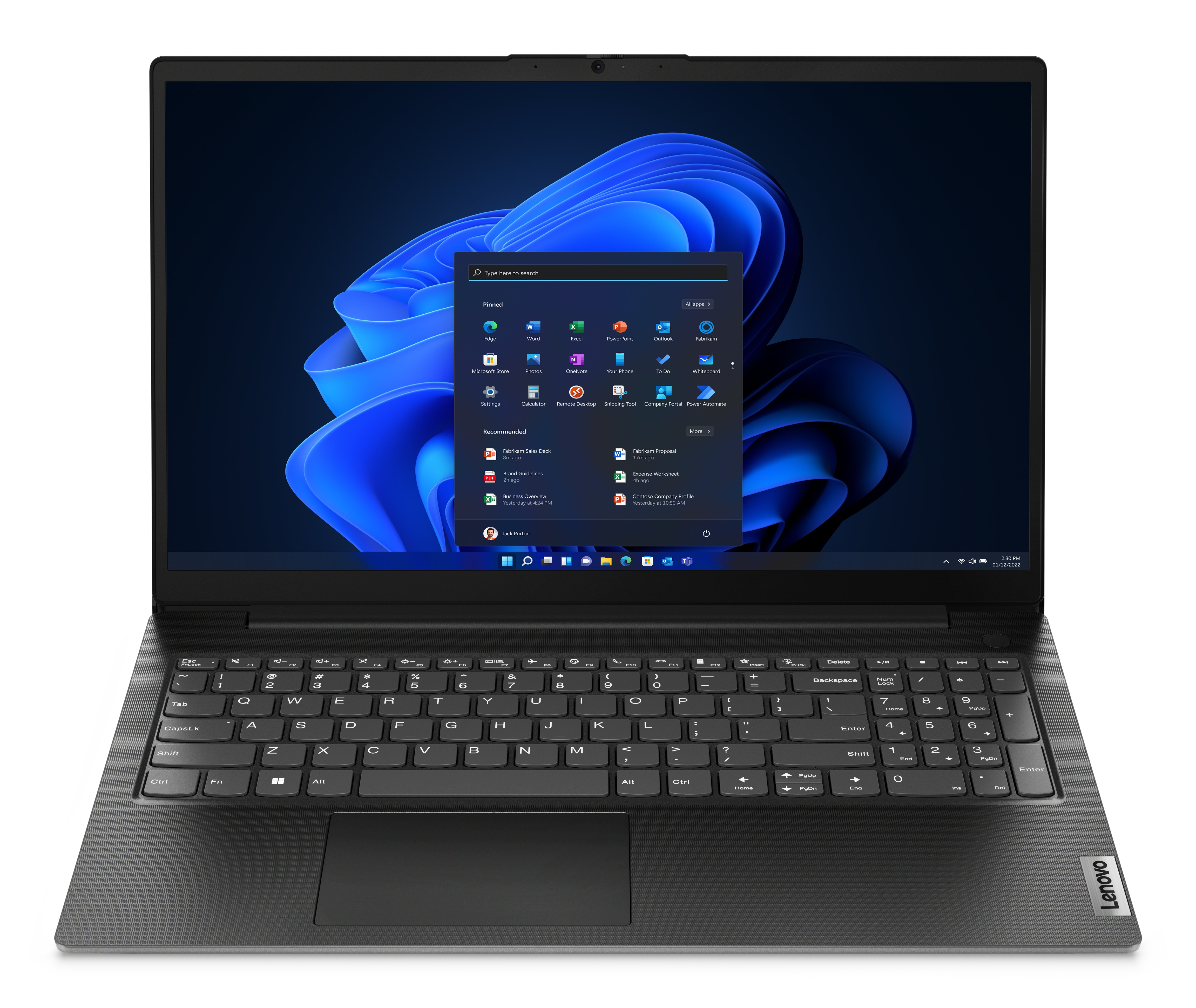 Lenovo V15 Intel Core i3 i3-1315U Ordinateur portable 39,6 cm (15.6) Full HD 8 Go DDR4-SDRAM 512 Go SSD Wi-Fi 6 (802.11ax) Anglais Noir