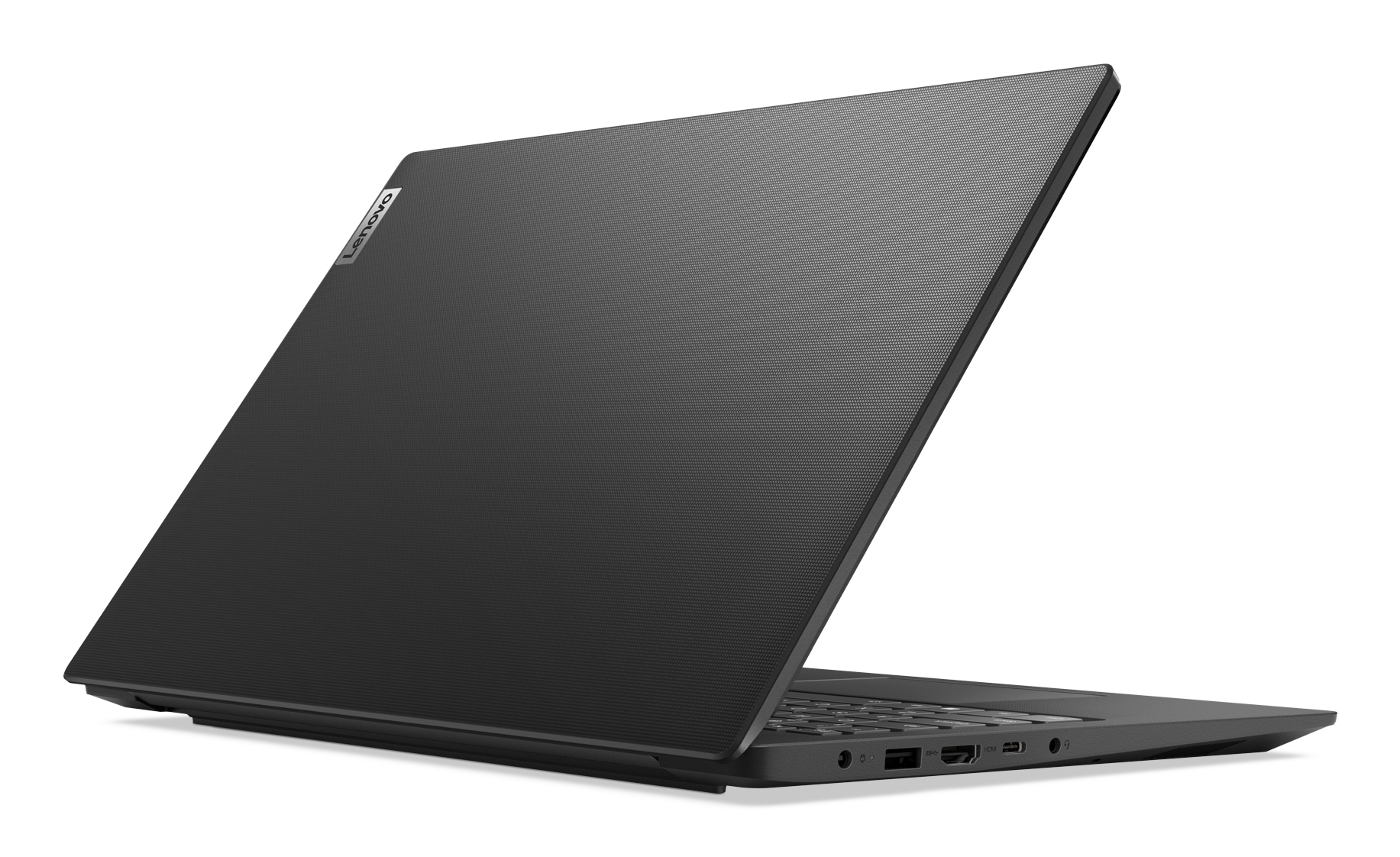 Lenovo V15 Intel Core i3 i3-1315U Ordinateur portable 39,6 cm (15.6) Full HD 8 Go DDR4-SDRAM 512 Go SSD Wi-Fi 6 (802.11ax) Anglais Noir