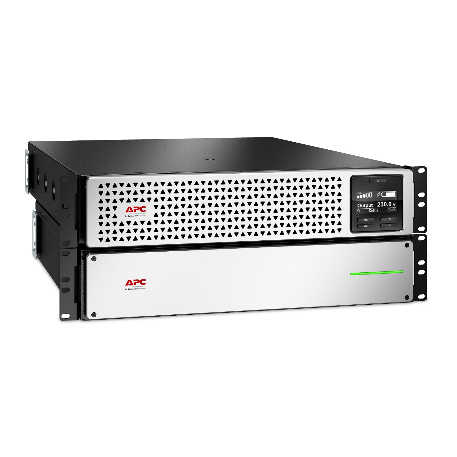 APC SRTL1000RM4UXLI alimentation d�nergie non interruptible Double-conversion (en ligne) 1 kVA 900 W 8 sortie(s) CA