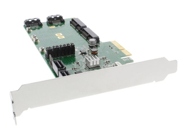 InLine RAID Controller 4x SATA 6Gb/s RAID 0/1/10/JBOD / 4x SATA + 2x mSATA