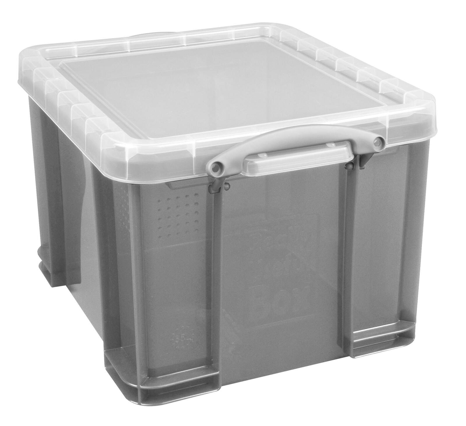 Really Useful Aufbewahrungsbox 35.0 l grau 48.0 x 39.0 31.0 cm