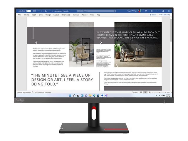 Lenovo ThinkVision S27i-30 - LED-Monitor - 68.6 cm (27)