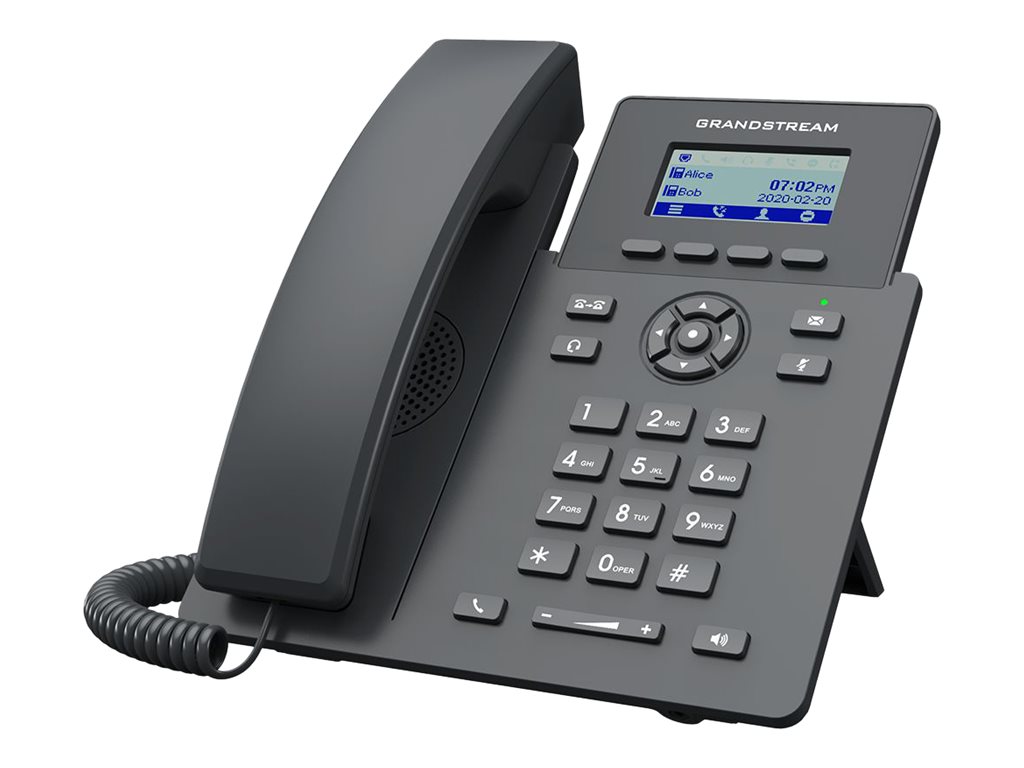 Grandstream Networks GRP2601P tel�fono IP Negro 2 l�neas LCD
