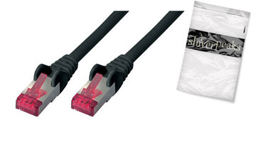 shiverpeaks BS75711-AS networking cable Black 1 m Cat6a S/FTP (S-STP)