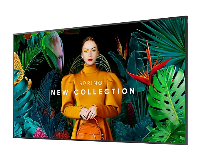 Samsung LH85QMCEBGCXEN pantalla de se�alizaci�n Pantalla plana para se�alizaci�n digital 2,16 m (85) LCD Wifi 500 cd / m� 4K Ultra HD Negro Tizen 24/7