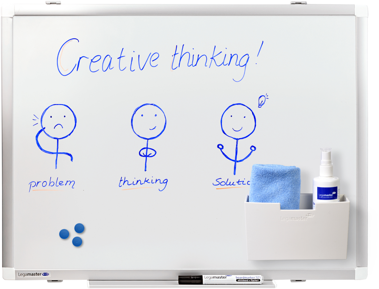 LEGAMASTER PREMIUM PLUS Whiteboard. 45 x 60 cm - 600 mm - 450 mm - Wei�