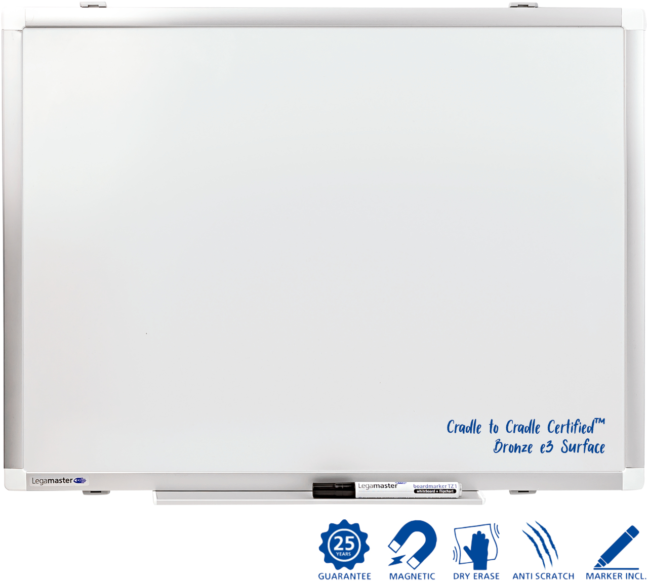 LEGAMASTER PREMIUM PLUS Whiteboard. 45 x 60 cm - 600 mm - 450 mm - Wei�