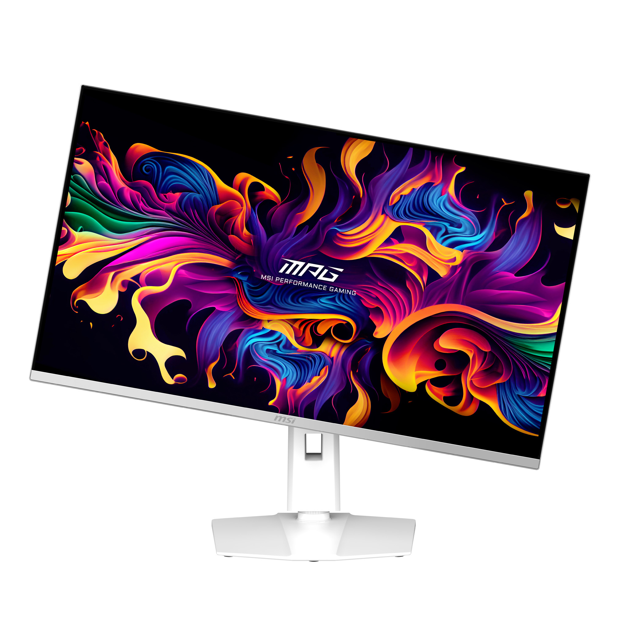 MSI MPG 321URXWDE QD-OLED pantalla para PC 80 cm (31.5) 3840 x 2160 Pixeles 4K Ultra HD Blanco