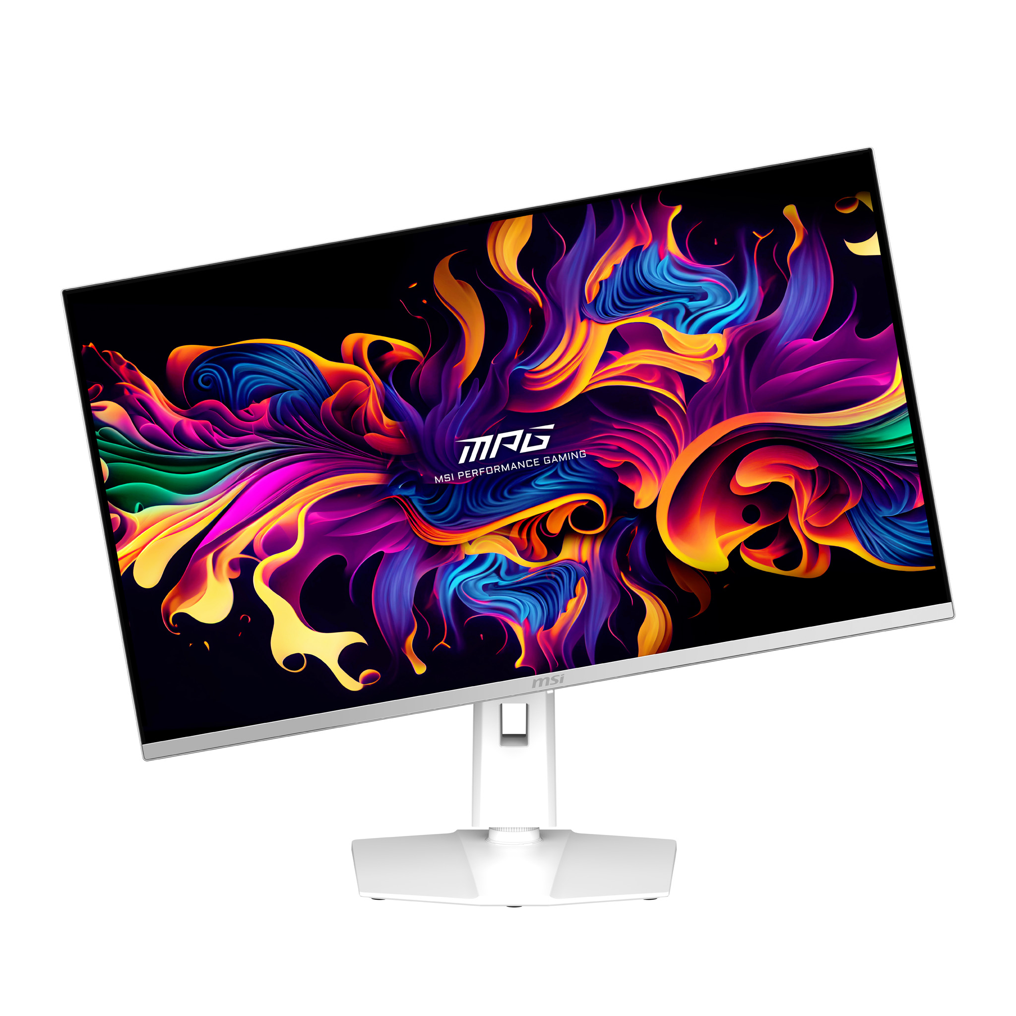 MSI MPG 321URXWDE QD-OLED pantalla para PC 80 cm (31.5) 3840 x 2160 Pixeles 4K Ultra HD Blanco