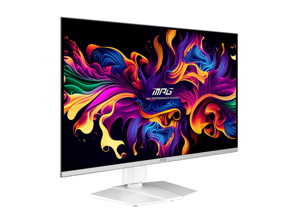 MSI MPG 321URXWDE QD-OLED pantalla para PC 80 cm (31.5) 3840 x 2160 Pixeles 4K Ultra HD Blanco