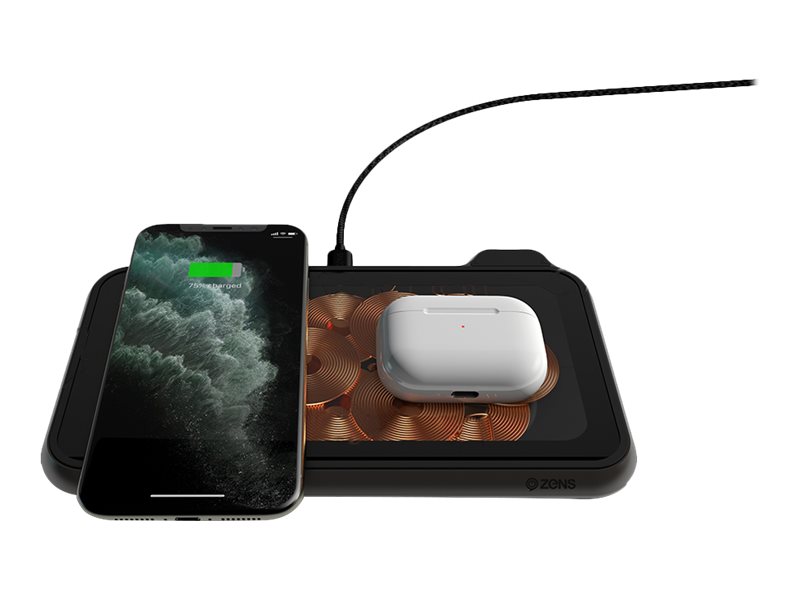 Zens Liberty - Glass Limited Edition - induktive Ladematte + AC-Netzteil