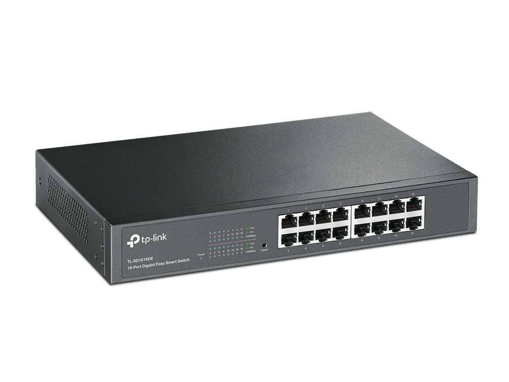TP-LINK JetStream TL-SG1016DE - Switch - managed
