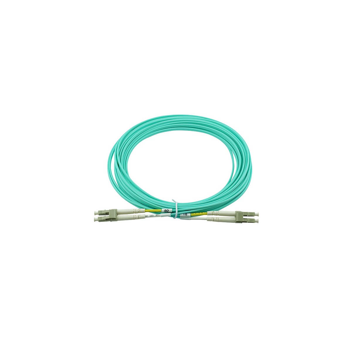 BlueOptics AJ837A-BO fibre optic cable 15 m LC OM3 Turquoise