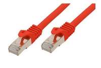 ShiverPeaks RJ45 Patchkabel S/FTP Cat7 LSZH rot - Netzwerk - CAT 7 cable/RJ45 plug