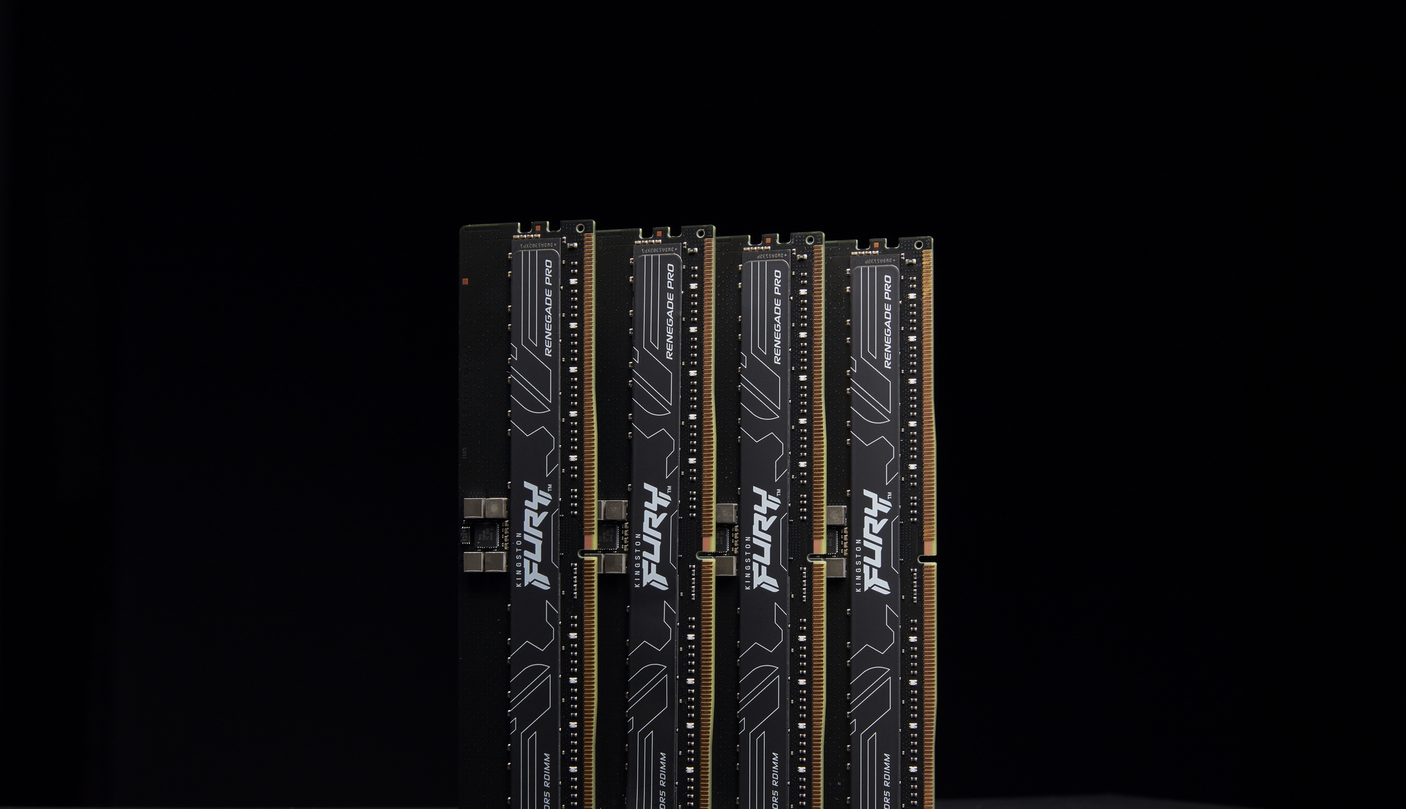 Kingston Technology FURY 128GB 6400MT/s DDR5 ECC Reg CL32 DIMM (Kit of 4) Renegade Pro XMP