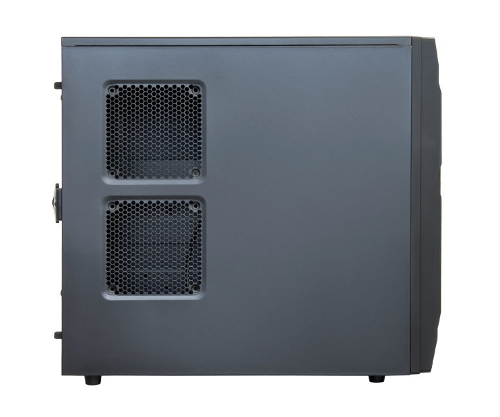 Chieftec LF-02B-OP carcasa de ordenador Midi Tower Negro