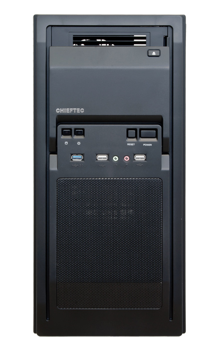 Chieftec LF-02B-OP carcasa de ordenador Midi Tower Negro