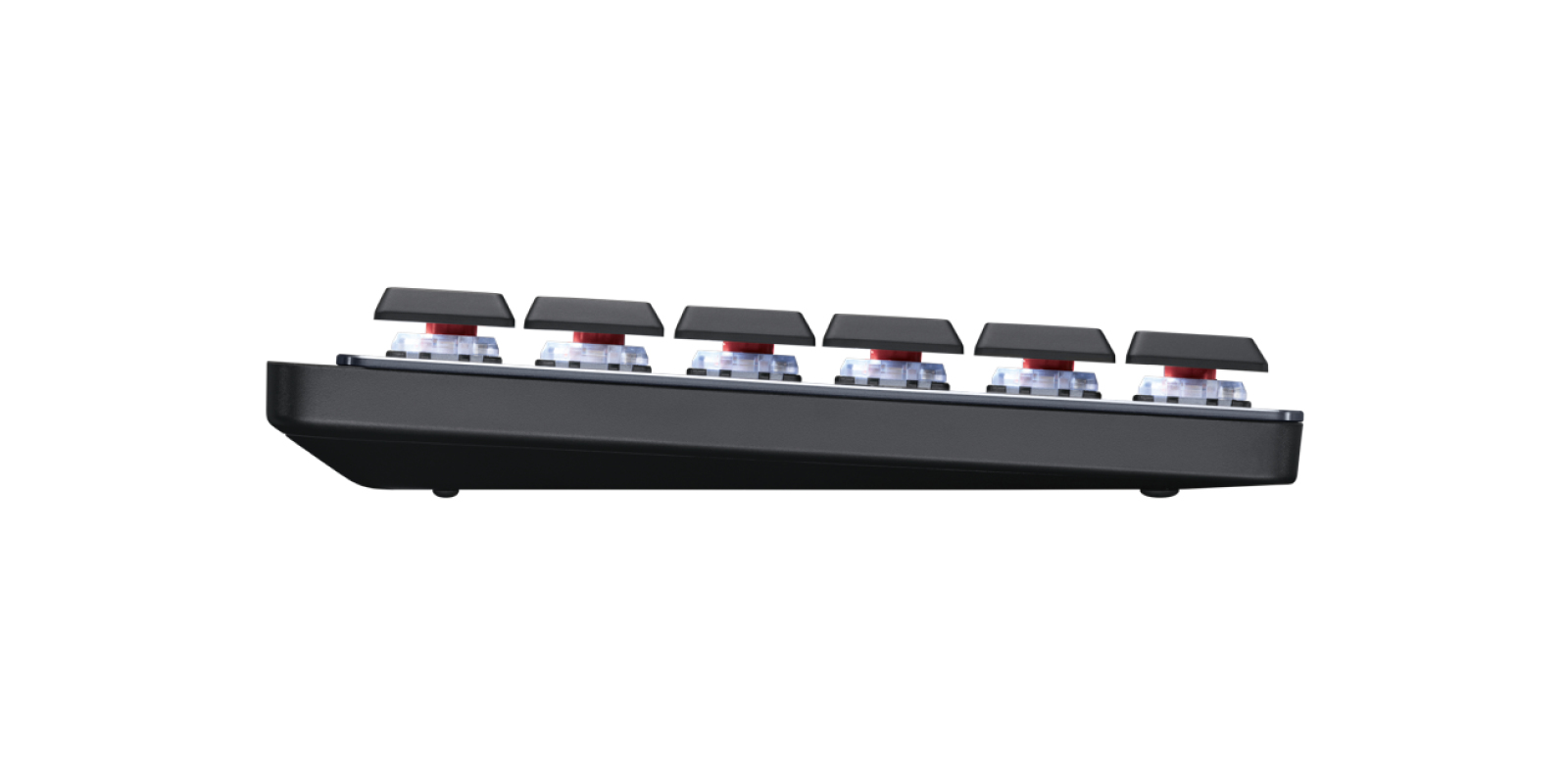 Logitech Master Series MX Mechanical - Tastatur - hinterleuchtet - kabellos - Bluetooth LE - QWERTY - Nordisch (Dnisch/Finnisch/Norwegisch/Schwedisch)