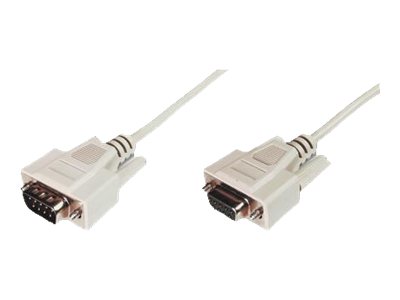 Digitus Datatransfer extension cable, D-Sub9/M - D-Sub9/F