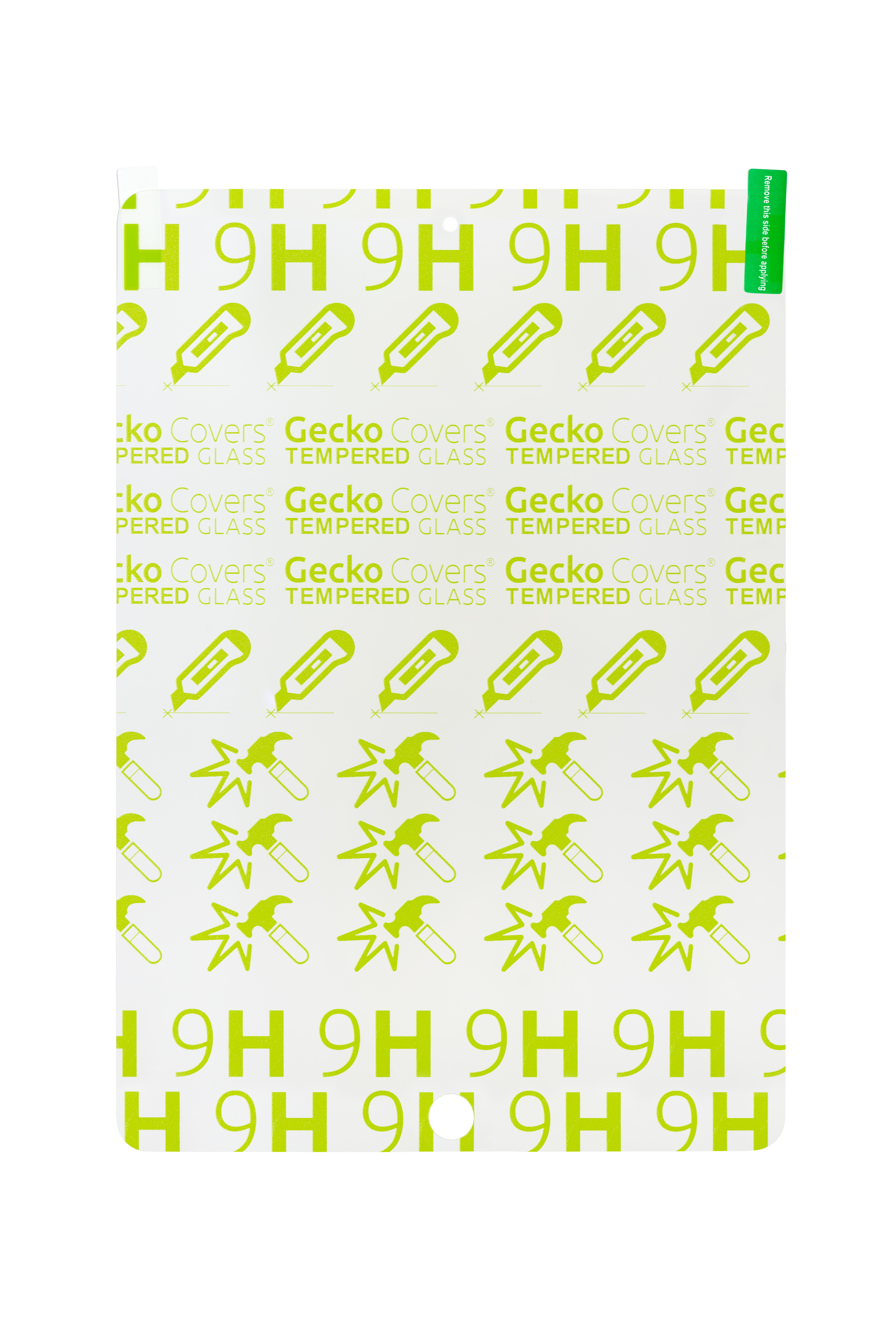 Gecko Covers SCRV10T46 - 9H - Gehrtetes Glas - 1 Stck(e)
