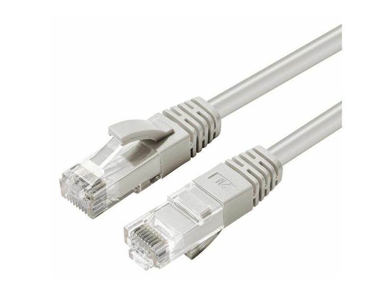 Microconnect MC-UTP6A01 networking cable Grey 1 m Cat6a U/UTP (UTP) Round