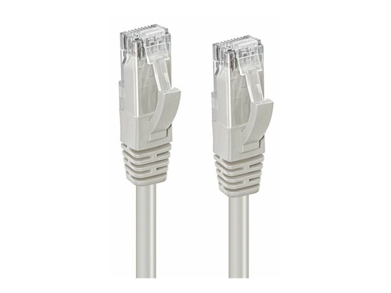 Microconnect MC-UTP6A01 networking cable Grey 1 m Cat6a U/UTP (UTP) Round