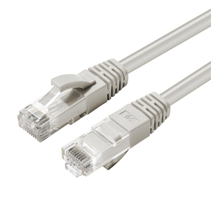 Microconnect MC-UTP6A01 networking cable Grey 1 m Cat6a U/UTP (UTP) Round