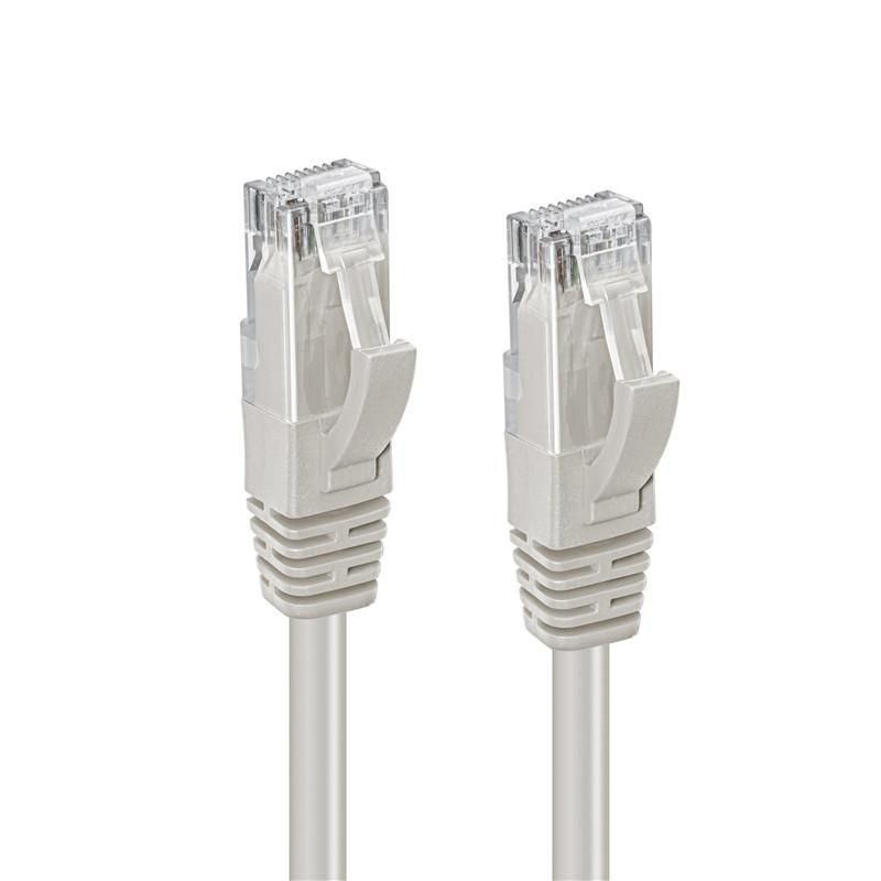 Microconnect MC-UTP6A01 networking cable Grey 1 m Cat6a U/UTP (UTP) Round