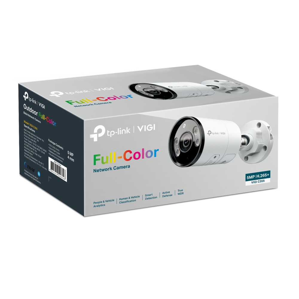 TP-Link VIGI C355 Bala C�mara de seguridad IP Exterior 2880 x 1620 Pixeles Pared