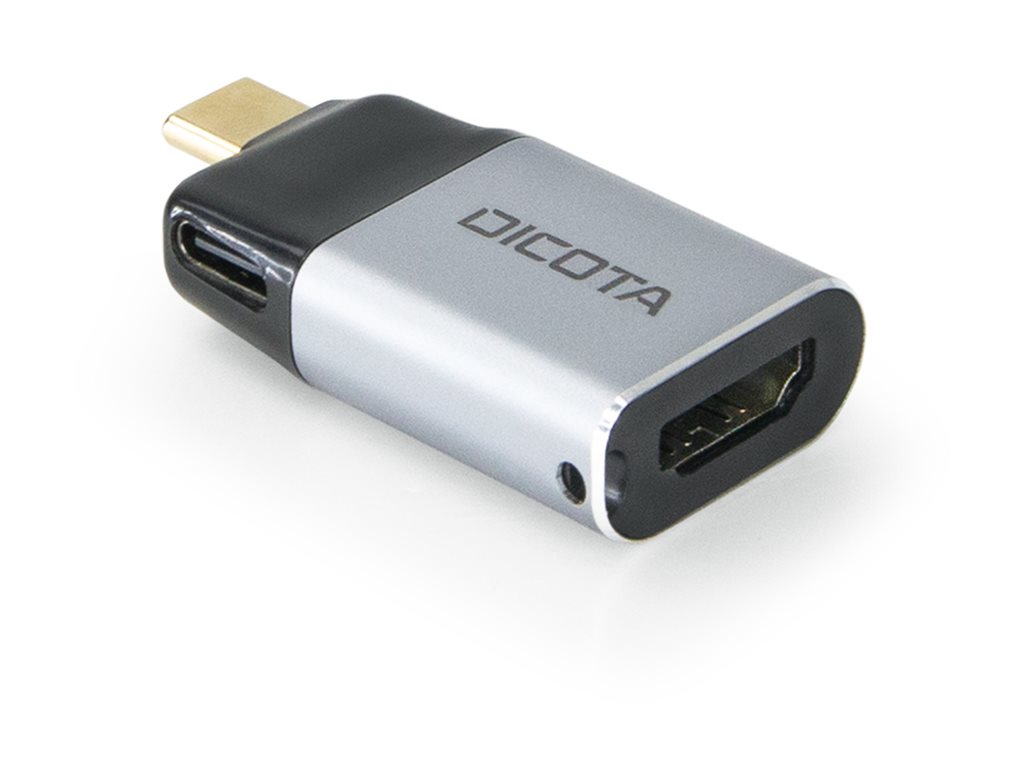Dicota USB-C to HDMI Mini Adapter with PD 4k/100W - Adapter - Digital/Daten