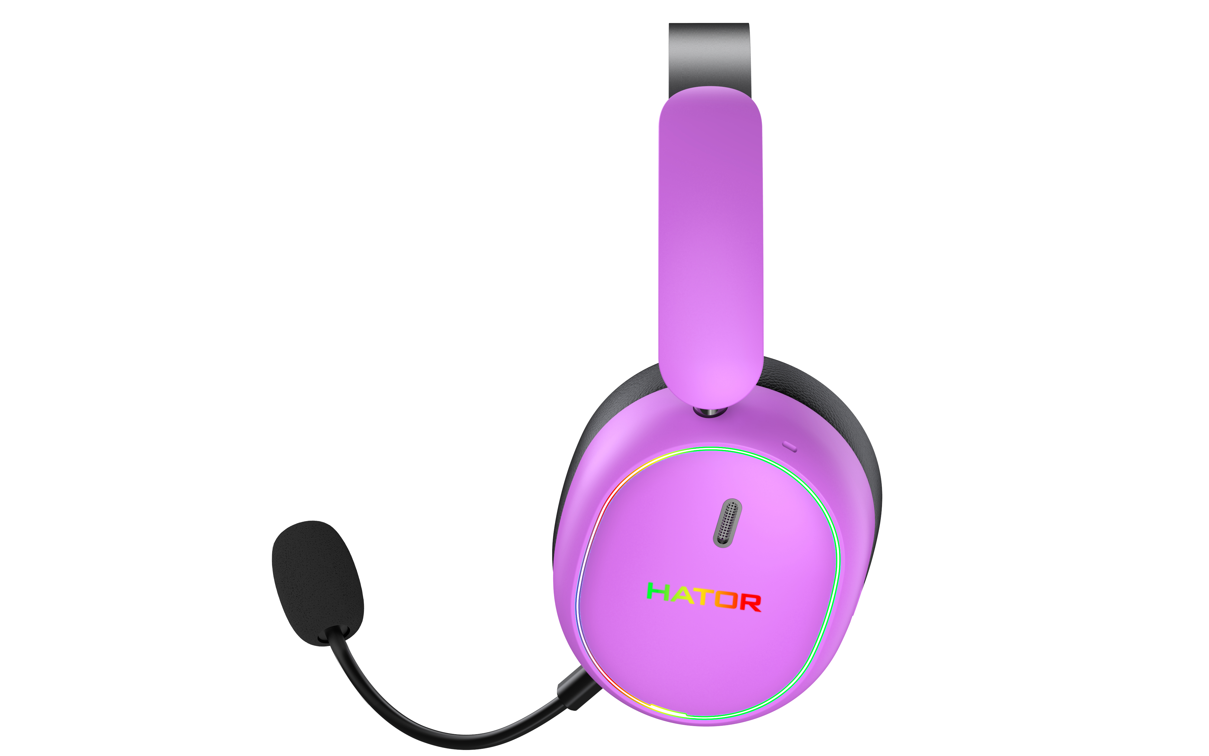 HATOR Phoenix 2 Wireless Auricolare Con cavo e senza cavo A Padiglione Gaming USB Type-C / USB Type-A Bluetooth Viola