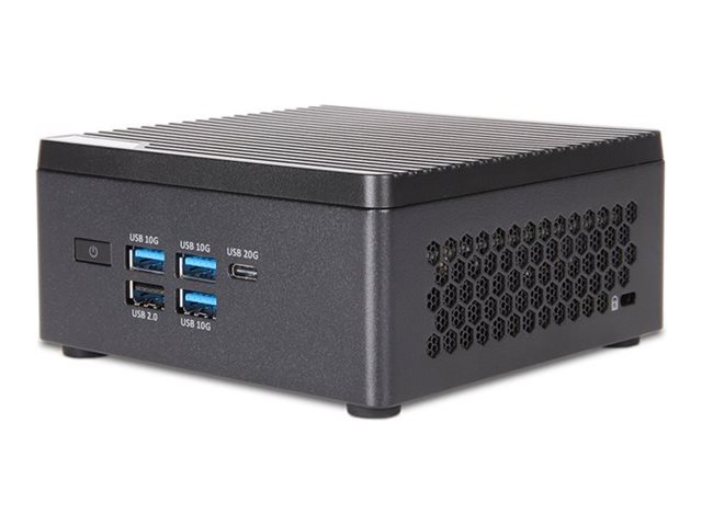 TERRA Micro 6100V1 Intel Core Ultra 5 125H 16 GB DDR5-SDRAM 500 GB SSD Windows 11 Pro Micro PC Mini PC Black