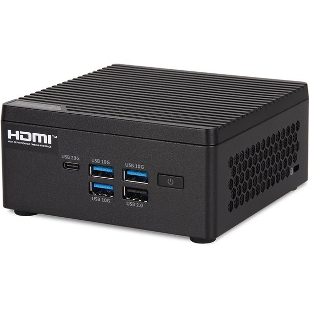 TERRA Micro 6100V1 Intel Core Ultra 5 125H 16 GB DDR5-SDRAM 500 GB SSD Windows 11 Pro Micro PC Mini PC Black