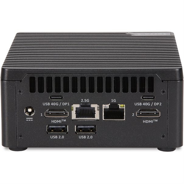 TERRA Micro 6100V1 Intel Core Ultra 5 125H 16 GB DDR5-SDRAM 500 GB SSD Windows 11 Pro Micro PC Mini PC Black