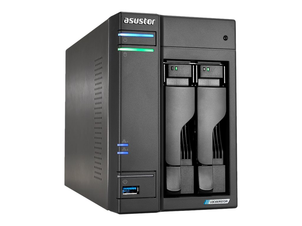 Asustor Lockerstor 2 Gen2 - NAS-Server - 2 Schchte