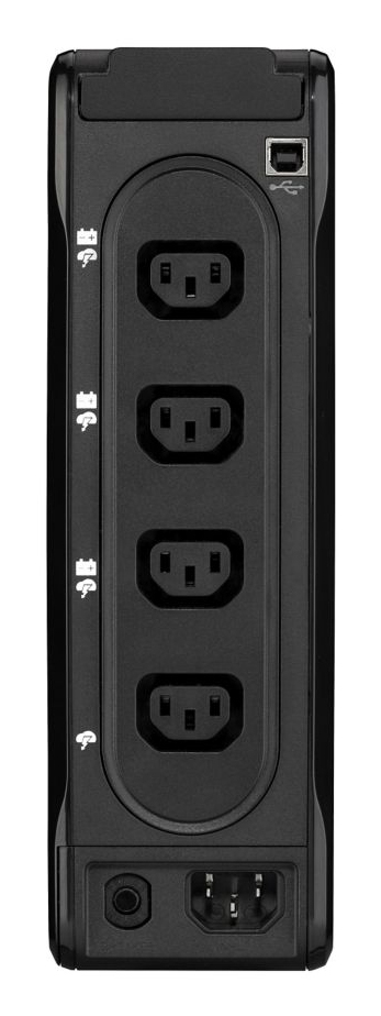 Eaton 3P900UI sistema de alimentaci�n ininterrumpida (UPS) En espera (Fuera de l�nea) o Standby (Offline) 0,9 kVA 540 W 4 salidas AC