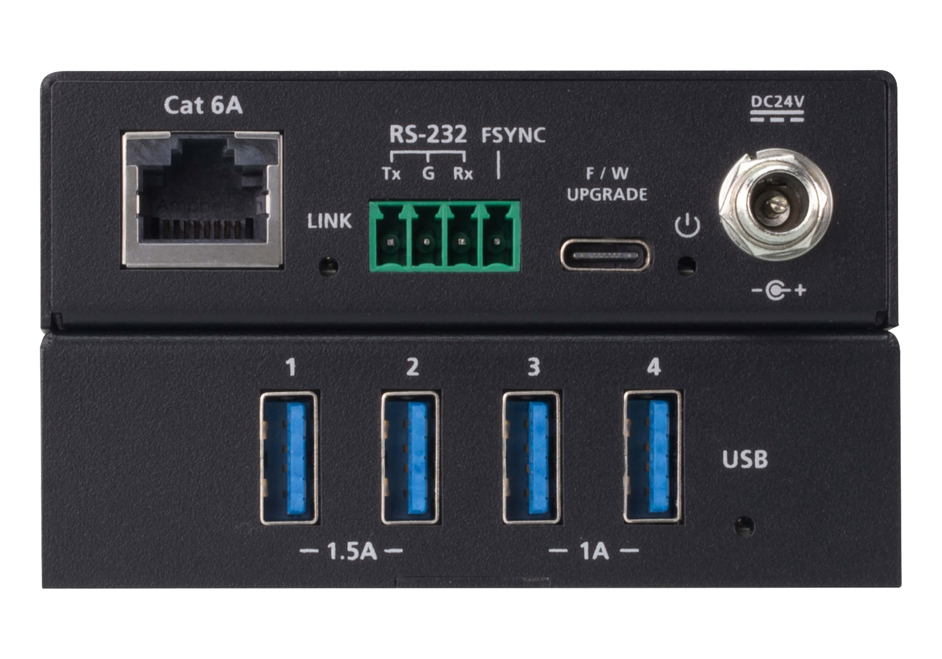 ATEN 4-Port USB 3.0 Gen 1 Cat 6A Extender - Digital/Daten - Netzwerk