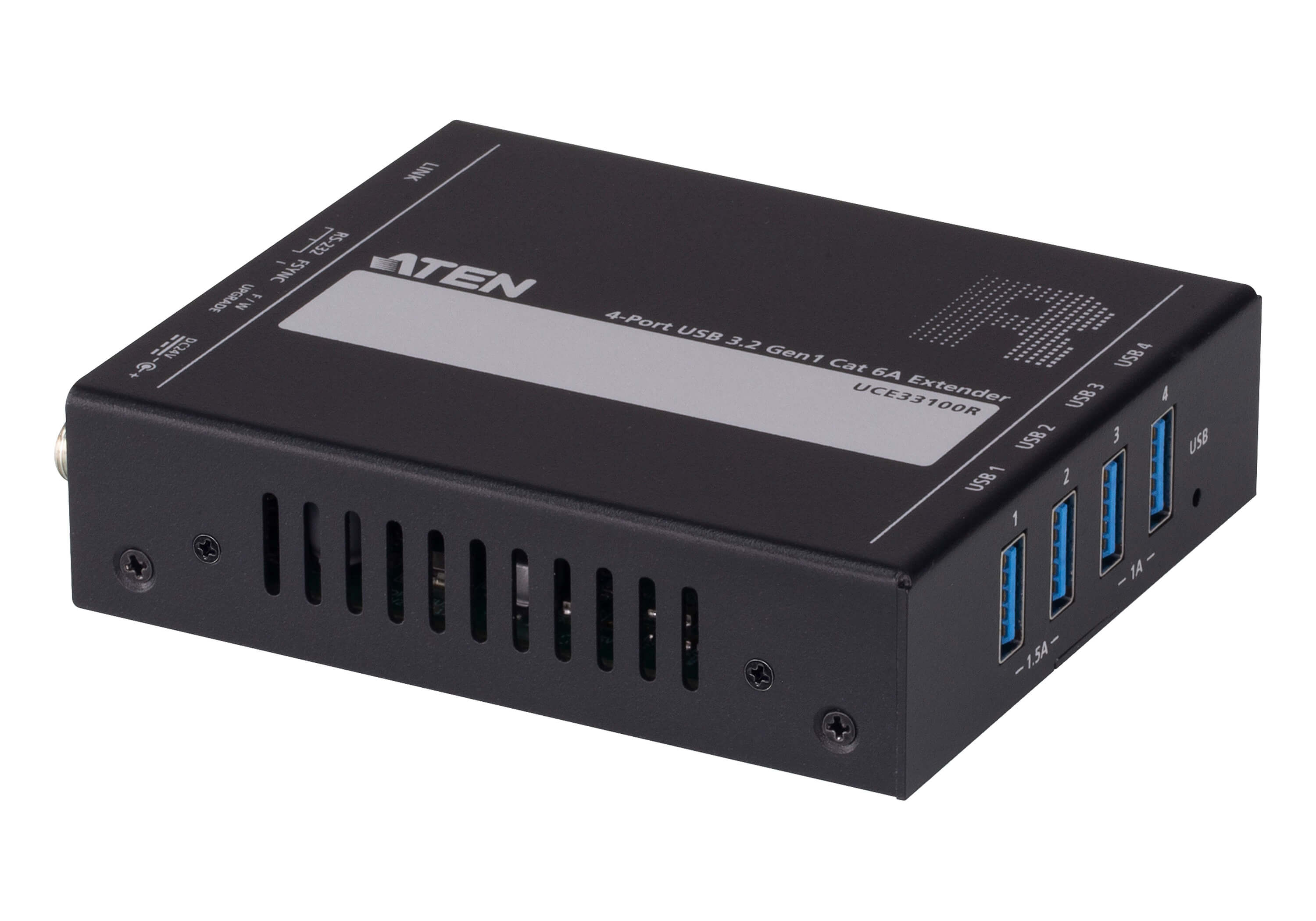 ATEN 4-Port USB 3.0 Gen 1 Cat 6A Extender - Digital/Daten - Netzwerk